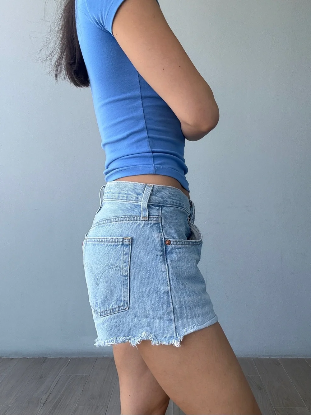 Levi’s denim shorts